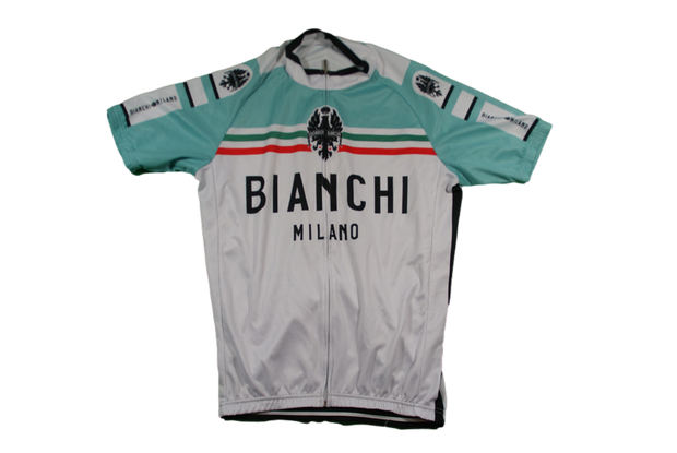 Maillot vélo rétro Bianchi