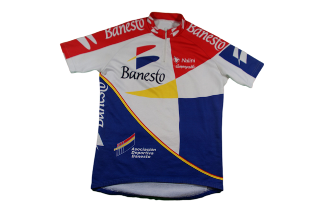 Maillot vélo vintage Banesto Nalini Campagniolo