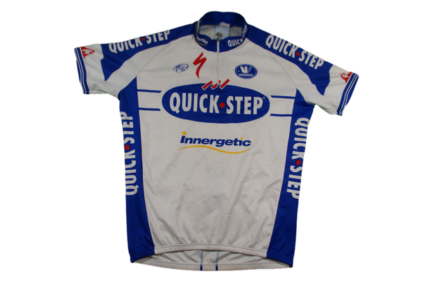 Maillot vélo rétro Quick Step UCI Vermarc