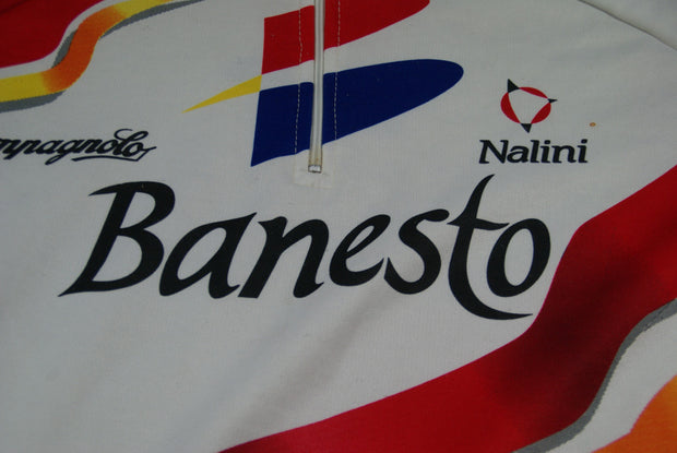 Maillot vélo vintage Banesto Campagnolo Nalini