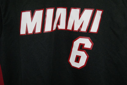 Maillot basket rétro NBA #6 James Heat Miami