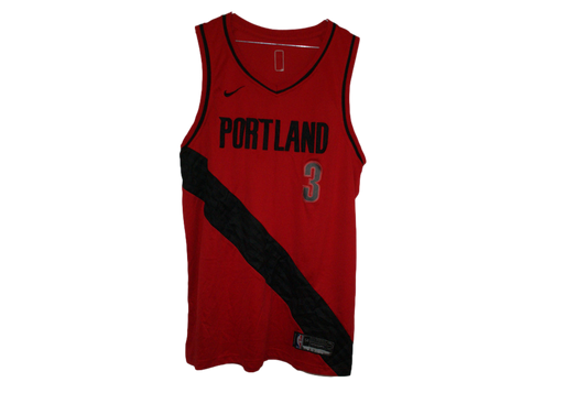 Maillot basket rétro NBA Trail Blazers Portland #3 McCollum