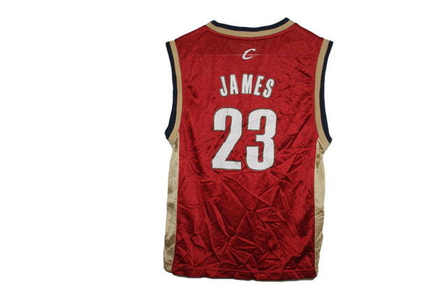 Maillot NBA rétro Cavaliers Cleveland #23 James