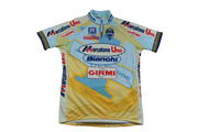 Maillot vélo rétro Bianchi Santini Mercatone Uno Girmi