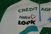 Maillot vélo vintage Crédit Agricole Nalini Look UCI