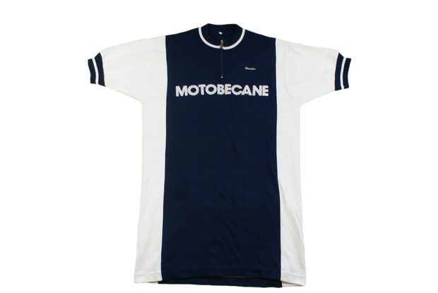 Maillot cyclisme vintage Motobécane Santini