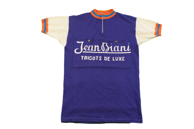 Maillot vélo vintage Jean Biani