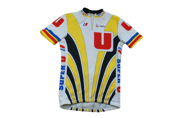 Maillot vélo rétro Système U Nalini