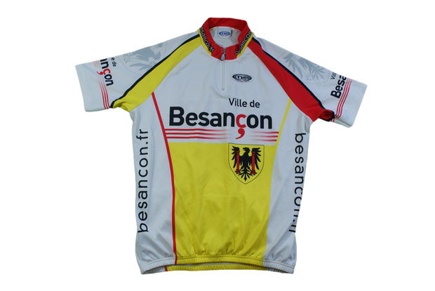 Maillot vélo rétro ville de Besançon