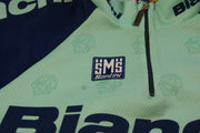 Maillot cyclisme vintage Bianchi Santini