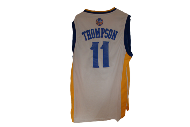 Maillot NBA rétro Warriors Gloden States #11 Thompson