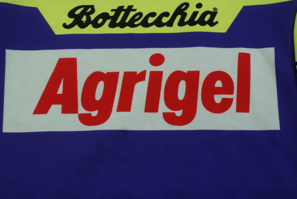 Maillot cyclisme vintage ADR Agrigel Mavic Santini