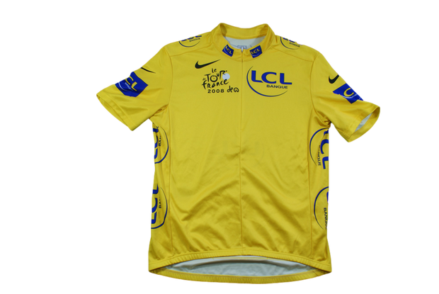 Maillot cyclisme vintage LCL Nike Tour de France 2008