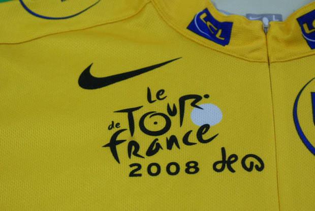 Maillot cyclisme vintage LCL Nike Tour de France 2008