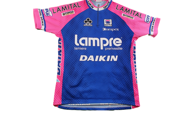 Maillot cyclisme vintage Lampre Colnago Sportful Maillot cyclisme vintage Lampre Colnago Sportful