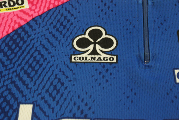 Maillot cyclisme vintage Lampre Colnago Sportful