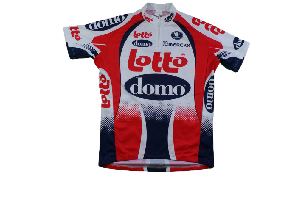 Maillot vélo rétro Lotto Domo Vermarc Eddy Merckx