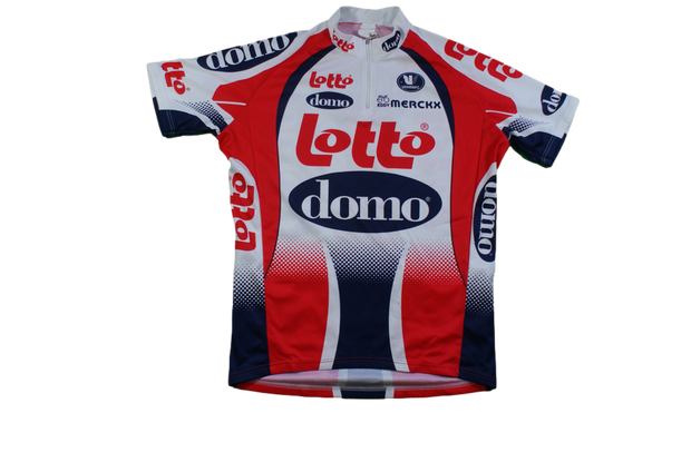 Maillot vélo rétro Lotto Domo Vermarc Eddy Merckx