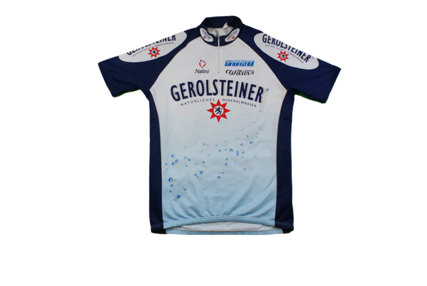 Maillot cyclisme vintage Gerolsteiner Nalini Fiat