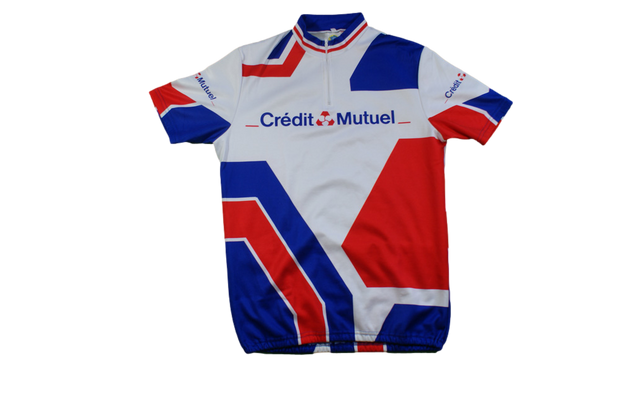 Maillot cyclisme vintage Crédit Mutuel