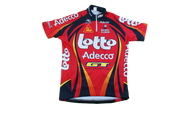 Maillot vélo rétro Giordana Lotto Adecco