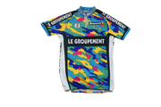 Maillot vélo rétro Biemme Bianchi Le groupement