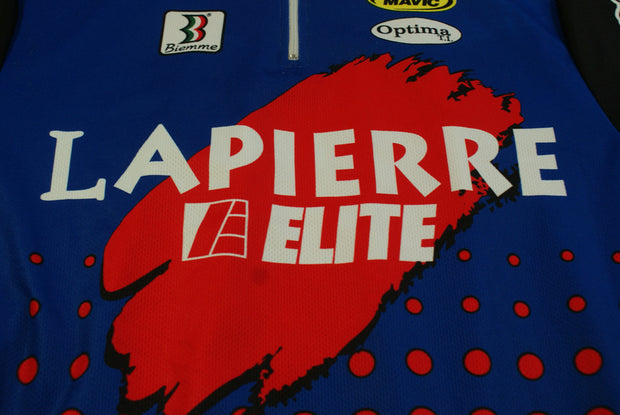 Maillot vélo rétro Lapierre Biemme Elite