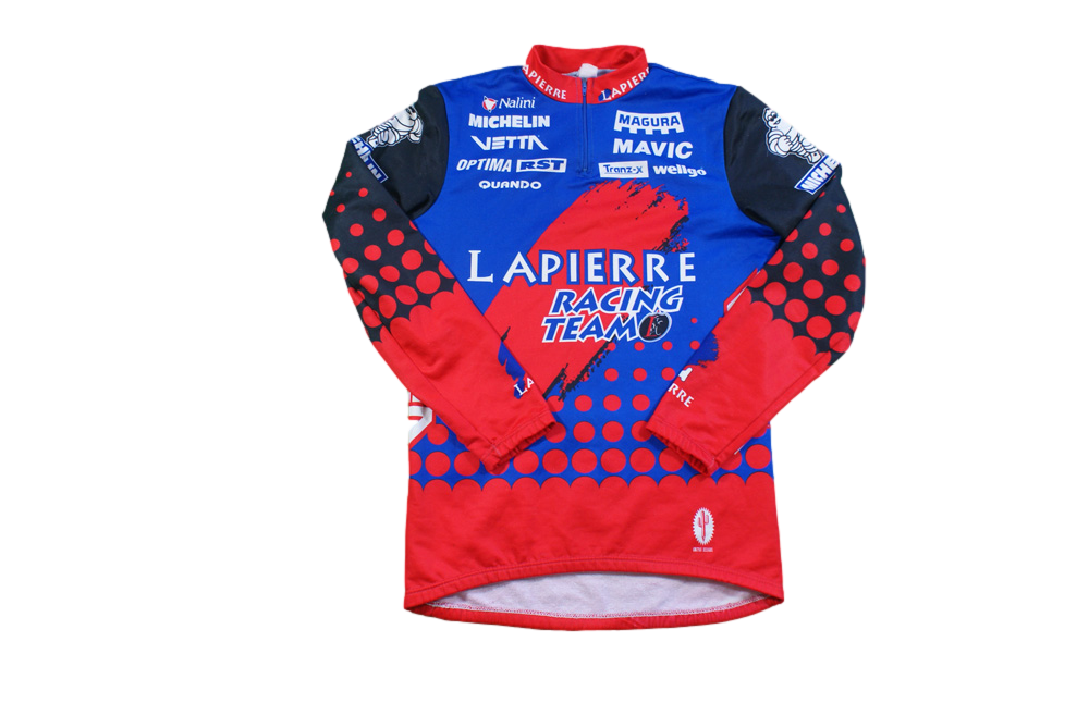 Veste cyclisme vintage Nalini Lapierre Mavic Michelin