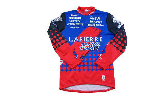 Veste cyclisme vintage Nalini Lapierre Mavic Michelin