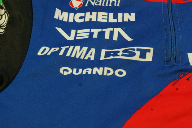 Veste cyclisme vintage Nalini Lapierre Mavic Michelin