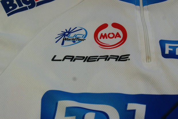 Maillot vélo rétro Française des Jeux Moa UCI Lapierre