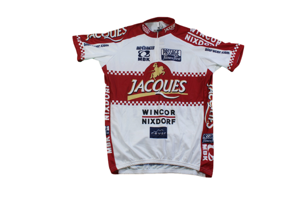 Maillot cyclisme vintage Jacques Bio Racer MBK