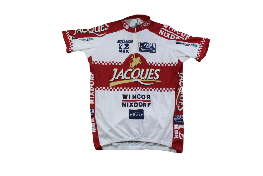 Maillot cyclisme vintage Bio Racer MBK Jacques