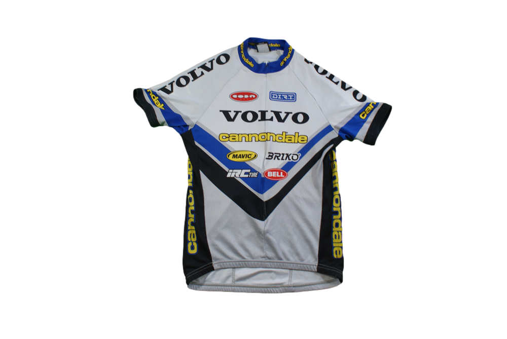 Maillot cyclisme vintage Volvo Mavic Cannondale