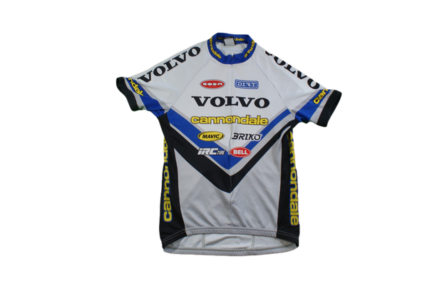 Maillot cyclisme vintage Volvo Mavic Cannondale