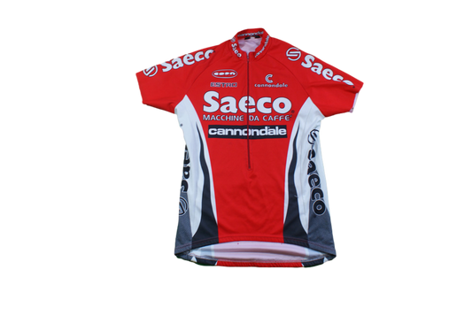 Maillot vélo vintage Cannondale Saeco