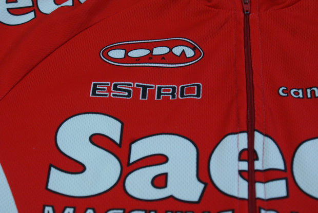 Maillot vélo vintage Cannondale Saeco