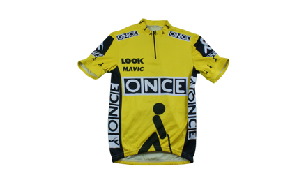 Maillot cyclisme vintage Once Mavic Look
