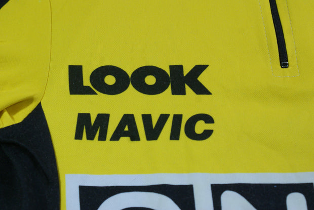 Maillot cyclisme vintage Once Mavic Look