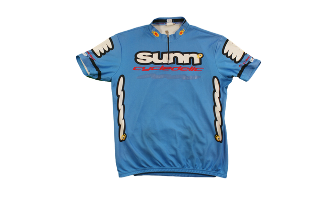 Maillot vélo rétro Sunn manches courtes