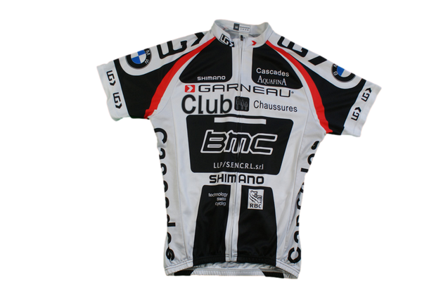 Maillot vélo rétro Shimano BMC Garneau