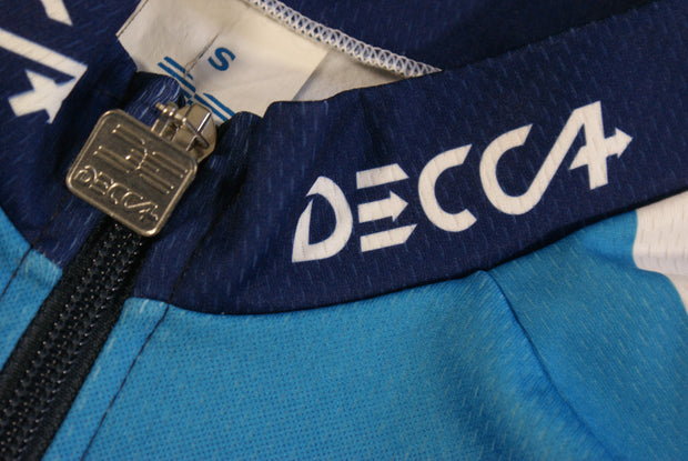 Veste cyclisme vintage Decca Team Wallonie Kia