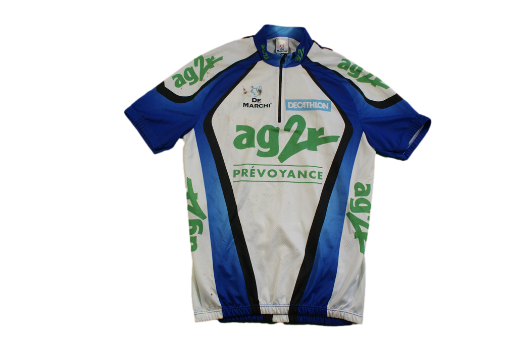 Maillot vélo rétro De Marchi AG2R Decathlon