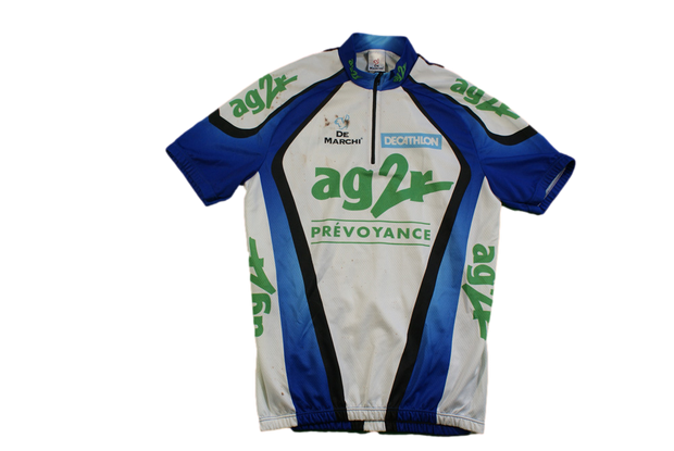 Maillot vélo rétro De Marchi AG2R Decathlon