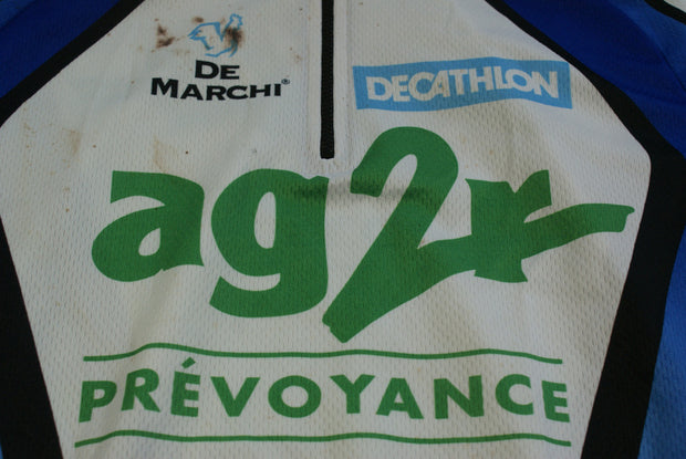 Maillot vélo rétro De Marchi AG2R Decathlon