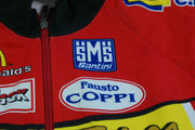 Veste vélo vintage Santini Polti McDonald's Colpack