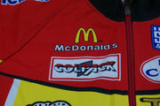 Veste vélo vintage Santini Polti McDonald's Colpack