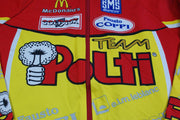 Veste vélo vintage Santini Polti McDonald's Colpack