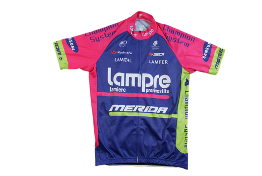 Maillot cyclisme vintage Lampre Lamfer