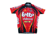 Maillot vélo vintage Giordana Lotto Adecco